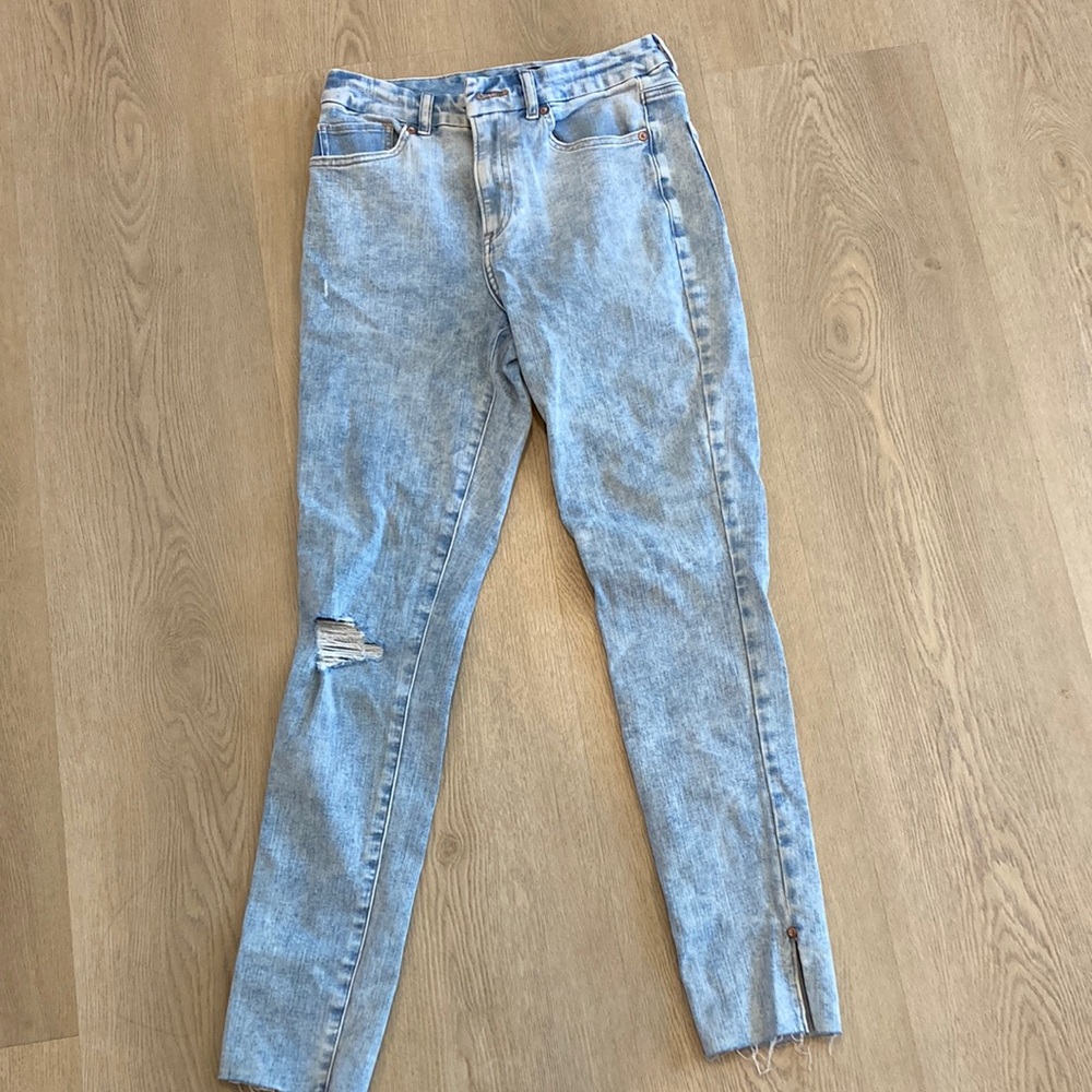 Express skinny highrise jeans
